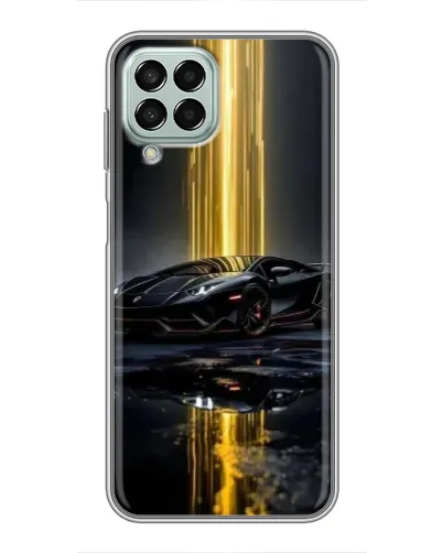 Чехол для Samsung Galaxy M33 (5G) (M336B) с картинкой «Ночной Lamborghini драйв»