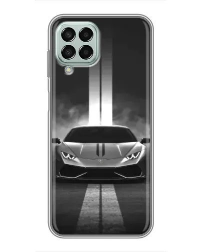 Чехол для Samsung Galaxy M33 (5G) (M336B) с картинкой «Lamborghini симметрия дорог»