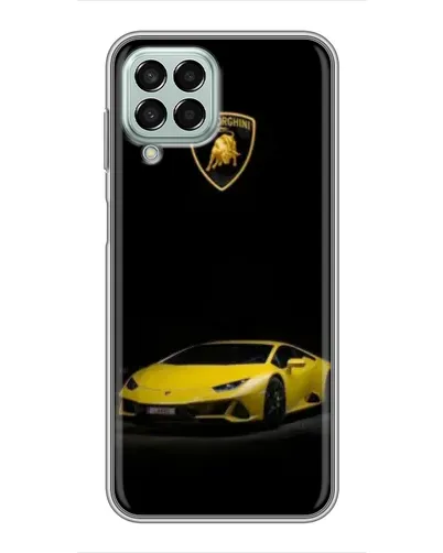 Чехол для Samsung Galaxy M33 (5G) (M336B) с картинкой «Lamborghini желтый акцент»
