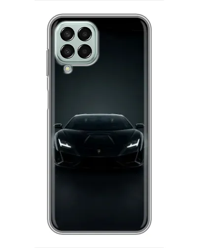 Чехол для Samsung Galaxy M33 (5G) (M336B) с картинкой «Черный Lamborghini Aventador»