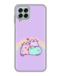 Чехол для Samsung Galaxy M33 (5G) (M336B) с картинкой «Радужные Пушины» Чехол для Samsung Galaxy M33 (5G) (M336B) с картинкой «Радужные Пушины»