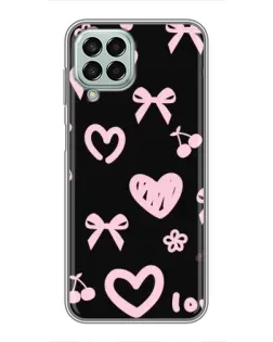 Чехол для Samsung Galaxy M33 (5G) (M336B) с картинкой «Сатиновый бант»