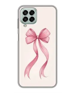 Чехол для Samsung Galaxy M33 (5G) (M336B) с картинкой «Розовый бант»