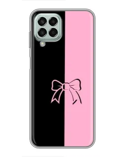 Чехол для Samsung Galaxy M33 (5G) (M336B) с картинкой «Половинки банта» Чехол для Samsung Galaxy M33 (5G) (M336B) с картинкой «Половинки банта»