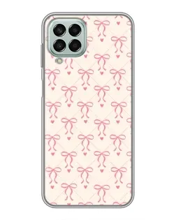 Чехол для Samsung Galaxy M33 (5G) (M336B) с картинкой «Розовые бантики Coquette» Чехол для Samsung Galaxy M33 (5G) (M336B) с картинкой «Розовые бантики Coquette»