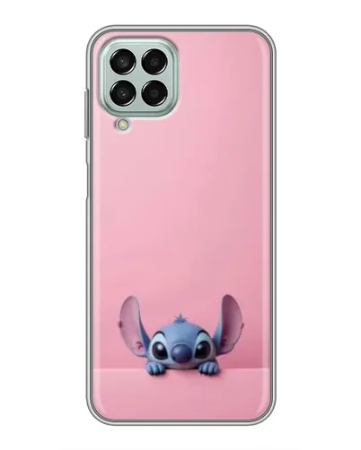 Чехол для Samsung Galaxy M33 (5G) (M336B) с картинкой «Stitch выглядывает»