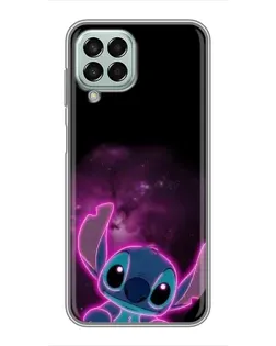 Чехол для Samsung Galaxy M33 (5G) (M336B) с картинкой «Неоновый Stitch»