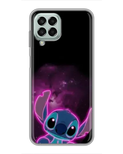 Чехол для Samsung Galaxy M33 (5G) (M336B) с картинкой «Неоновый Stitch»