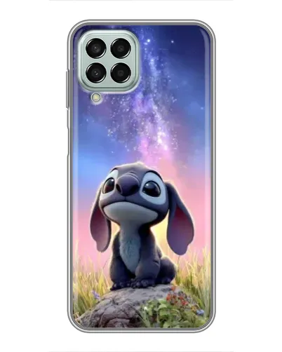 Чехол для Samsung Galaxy M33 (5G) (M336B) с картинкой «Стич на рассвете»
