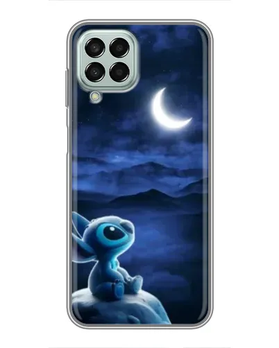 Чехол для Samsung Galaxy M33 (5G) (M336B) с картинкой «Лунная ночь Стича»