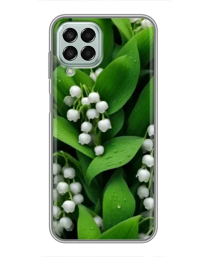 Чехол для Samsung Galaxy M33 (5G) (M336B) с картинкой «Ландыши в зелени»