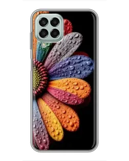 Чехол для Samsung Galaxy M33 (5G) (M336B) с картинкой «Радужный цветок» Чехол для Samsung Galaxy M33 (5G) (M336B) с картинкой «Радужный цветок»