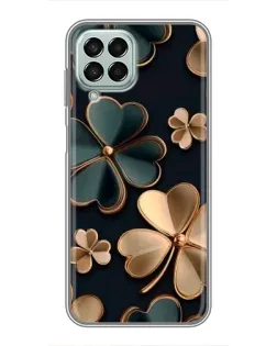 Чехол для Samsung Galaxy M33 (5G) (M336B) с картинкой «Клевер в золоте» Чехол для Samsung Galaxy M33 (5G) (M336B) с картинкой «Клевер в золоте»