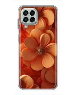 Чехол для Samsung Galaxy M33 (5G) (M336B) с картинкой «Оранжевый макро цветок» Чехол для Samsung Galaxy M33 (5G) (M336B) с картинкой «Оранжевый макро цветок»