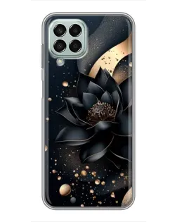 Чехол для Samsung Galaxy M33 (5G) (M336B) с картинкой «Черный лотос» Чехол для Samsung Galaxy M33 (5G) (M336B) с картинкой «Черный лотос»