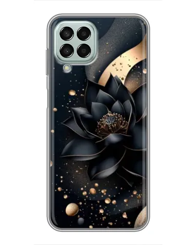 Чехол для Samsung Galaxy M33 (5G) (M336B) с картинкой «Черный лотос»
