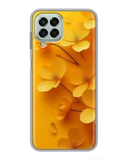 Чехол для Samsung Galaxy M33 (5G) (M336B) с картинкой «Золотые лепестки» Чехол для Samsung Galaxy M33 (5G) (M336B) с картинкой «Золотые лепестки»