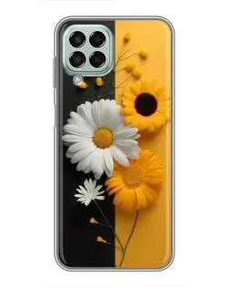 Чехол для Samsung Galaxy M33 (5G) (M336B) с картинкой «Подсолнух и ромашка» Чехол для Samsung Galaxy M33 (5G) (M336B) с картинкой «Подсолнух и ромашка»
