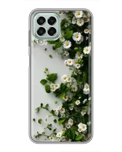 Чехол для Samsung Galaxy M33 (5G) (M336B) с картинкой «Ветка мелких белых цветов» Чехол для Samsung Galaxy M33 (5G) (M336B) с картинкой «Ветка мелких белых цветов»