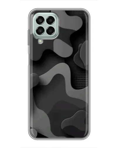 Чехол для Samsung Galaxy M33 (5G) (M336B) с картинкой «Темный абстрактный камуфляж»