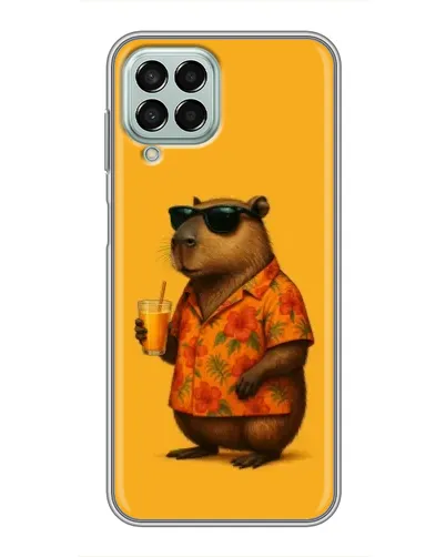 Чехол для Samsung Galaxy M33 (5G) (M336B) с картинкой «Капибара на отдыхе» Чехол для Samsung Galaxy M33 (5G) (M336B) с картинкой «Капибара на отдыхе»