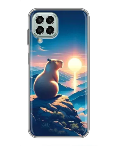 Чехол для Samsung Galaxy M33 (5G) (M336B) с картинкой «Закат солнца с капибарой» Чехол для Samsung Galaxy M33 (5G) (M336B) с картинкой «Закат солнца с капибарой»