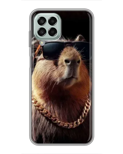 Чехол для Samsung Galaxy M33 (5G) (M336B) с картинкой «Капибара золотая цепь» Чехол для Samsung Galaxy M33 (5G) (M336B) с картинкой «Капибара золотая цепь»