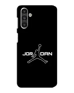 Чехол для Samsung Galaxy M34 (5G) с картинкой «Nike Pink Swirl»