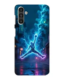 Чехол для Samsung Galaxy M34 (5G) с картинкой «Jordan Gold Jumpman»