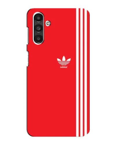 Чехол для Samsung Galaxy M34 (5G) с картинкой «Красный минимализм Adidas»
