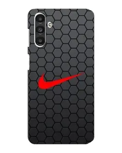 Чехол для Samsung Galaxy M34 (5G) с картинкой «Nike — карбоновая сетка»