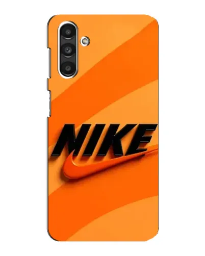 Чехол для Samsung Galaxy M34 (5G) с картинкой «Оранжевый драйв Nike»