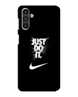 Чехол для Samsung Galaxy M34 (5G) с картинкой «Текстовый принт Nike»