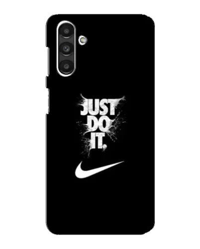 Чехол для Samsung Galaxy M34 (5G) с картинкой «Текстовый принт Nike»