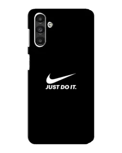 Чехол для Samsung Galaxy M34 (5G) с картинкой «Минимализм от Nike»