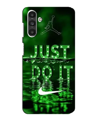 Чехол для Samsung Galaxy M34 (5G) с картинкой «Зеленый неоновый Nike»