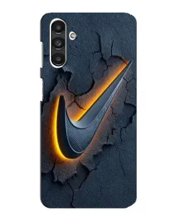 Чехол для Samsung Galaxy M34 (5G) с картинкой «Объемный логотип Найк»