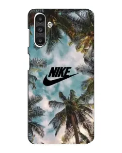 Чехол для Samsung Galaxy M34 (5G) с картинкой «Тропический принт Nike»