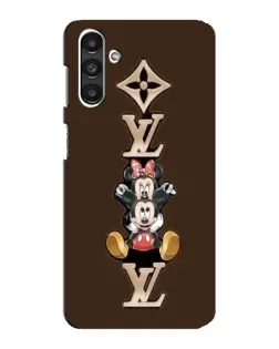 Чехол для Samsung Galaxy M34 (5G) с картинкой «LV и Микки Маус»