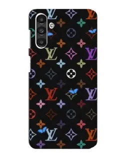 Чехол для Samsung Galaxy M34 (5G) с картинкой «Цветная монограмма LV»