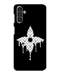Чехол для Samsung Galaxy M34 (5G) с картинкой «Цветочная монограмма»