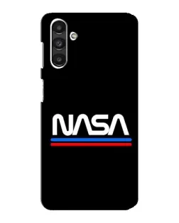Чехол для Samsung Galaxy M34 (5G) с картинкой «NASA — классика Red Blue»