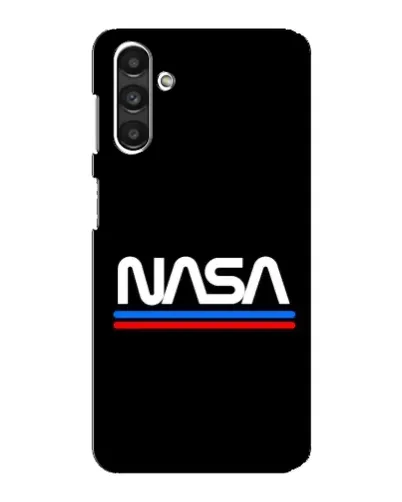 Чехол для Samsung Galaxy M34 (5G) с картинкой «NASA — классика Red Blue»