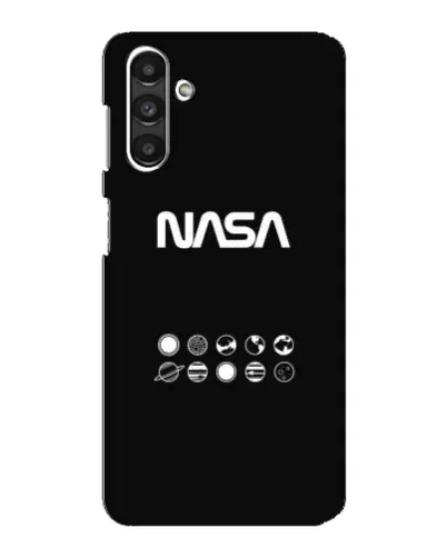 Чехол для Samsung Galaxy M34 (5G) с картинкой «NASA — технический принт»