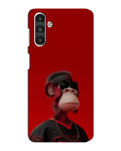 Чехол для Samsung Galaxy M34 (5G) с картинкой «Bored Ape в красном» Чехол для Samsung Galaxy M34 (5G) с картинкой «Bored Ape в красном»