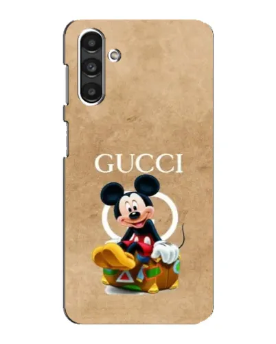 Чехол для Samsung Galaxy M34 (5G) с картинкой «Микки Маус Gucci — крафт»