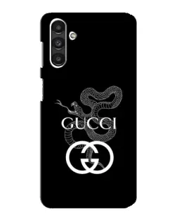 Чехол для Samsung Galaxy M34 (5G) с картинкой «Gucci — серебряная змея» Чехол для Samsung Galaxy M34 (5G) с картинкой «Gucci — серебряная змея»