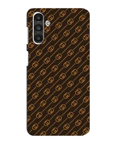 Чехол для Samsung Galaxy M34 (5G) с картинкой «Gucci — золотые диагонали»