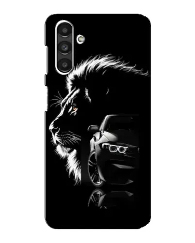 Чехол для Samsung Galaxy M34 (5G) с картинкой «BMW и лев» Чехол для Samsung Galaxy M34 (5G) с картинкой «BMW и лев»