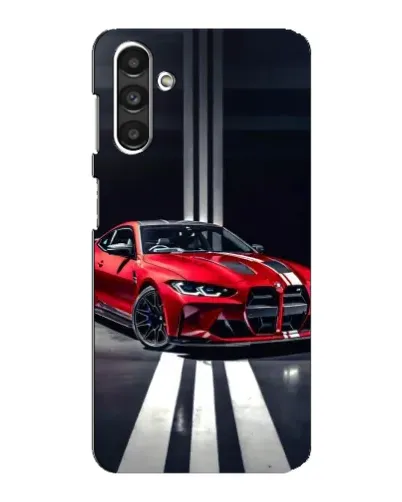Чехол для Samsung Galaxy M34 (5G) с картинкой «Красная BMW на дороге» Чехол для Samsung Galaxy M34 (5G) с картинкой «Красная BMW на дороге»